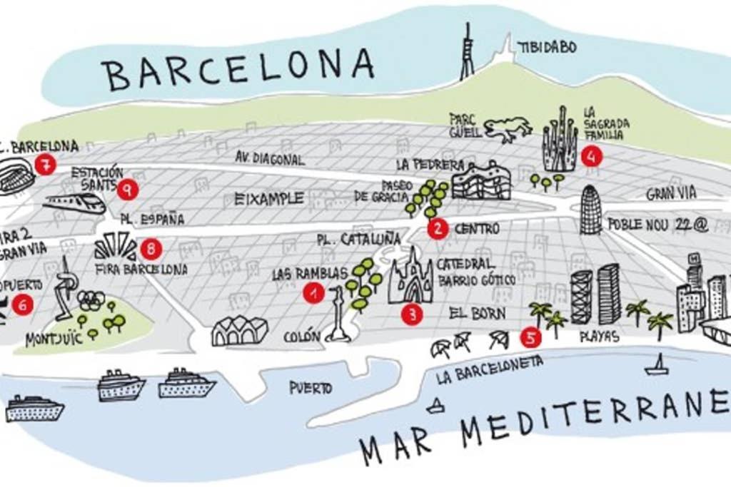 7 Pax Montserrat Ramblas Barcelona Барселона Екстер'єр фото